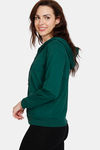 Zivame Soft Terry Fabric Knit Cotton Loungewear Top - Rain Forest — thumbnail 2